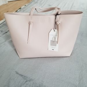 Indigo blush pink tote BNWT